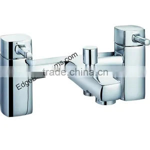 Sof Square Nero Bath Shower Mixer With Shower Handset thumbnail-1