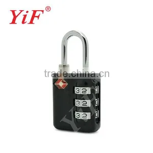 TSA21009TSA Padlock,Combination Lock,3 Dials Lock,Travel Lock,Luggage Lock From YiFeng thumbnail-1
