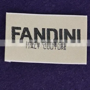 Custom Garment Woven Neck Labels With Brand Name Logo For Clothing thumbnail-5