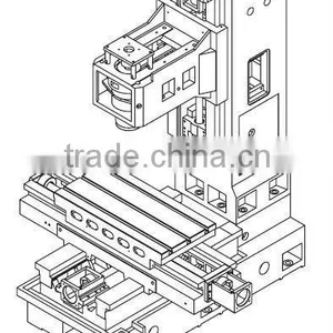 VMC Structure Vertical Machining Center Frame VMC850 thumbnail-2
