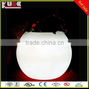 Indoor and Outdoor Decoration Light IP65 Waterproof Round Ball Flower Pot With LED RGB Light Up thumbnail-6