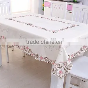 New Design Elegant Handmade Embroidery Cheap Table Cover thumbnail-1