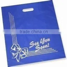 Custom Art Artwork Imprint PE Plastic Shopping Bag thumbnail-1