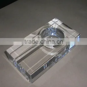Novelty Crystal Cigar/tobacco Ashtray/cigar Gift Ashtray Useful(R-0963 thumbnail-1