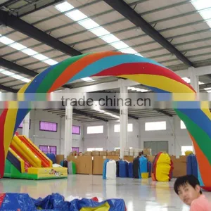 Selling Giant Advertising Inflatable Rainbow Arch for Activity thumbnail-4