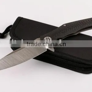OEM S35V Handmade Military Hunting Knife Wth TC4 Titanium Alloy Handle thumbnail-1