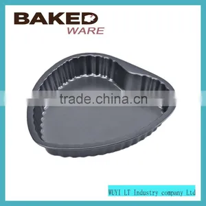 Carbon Steel Bakeware Cake Pan Black Color Pizza Pan thumbnail-4