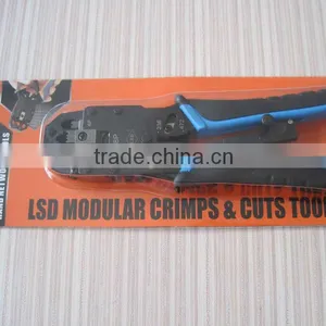 LT-2008R Assembly Tools Type Pliers Network Cable Crimping Tool Crimper for RJ11 RJ12 RJ45 Connector 4P4C&4P2C 6P6C 8P8C thumbnail-4