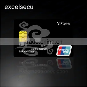 ESECU High Security Dual Interface IC ATM Card, Unionpay Certified for Banking Purposes thumbnail-1