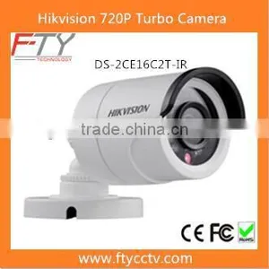 Apartments Security Systems DS-2CE16C2T-IR Turbo HD 720P Outdoor Mini IR Bullet Hikvision TVI thumbnail-1