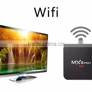 Best Price MXG Pro 4k Amlogic S905 Quad Core TV BOX Andorid 5.1 tv Box MxG thumbnail-1