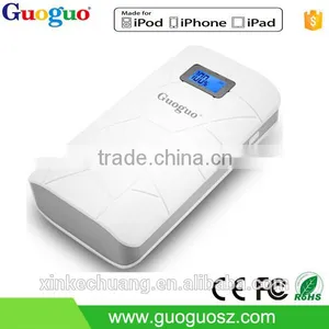 Portable CE Rohs 10000mah Power Bank Charger With LED Torch Light and LCD Display thumbnail-2