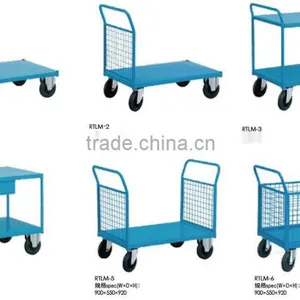 China Factory Iso Metal Trolley With Mesh, Mesh Trolley , Mobile Mesh Box thumbnail-1