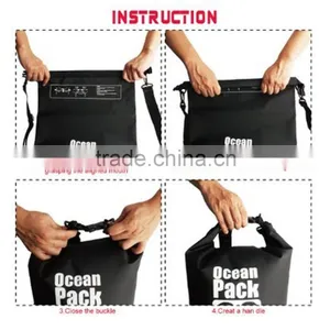 New Portable Double-Shoulder Bag Rafting Dry Bag 5L,10L,20L thumbnail-6