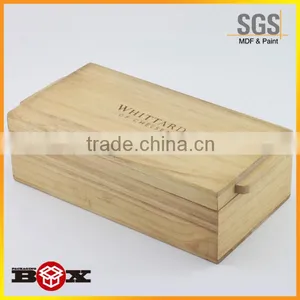 PLAIN WOOD - WOODEN BOX FOR 2 SETS OF PLAYING CARDS DECOUPAGE thumbnail-2