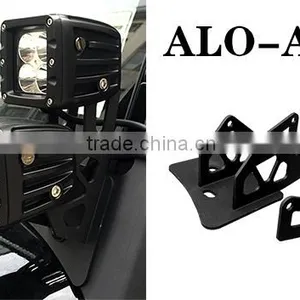 Windshield Pillar Mount Bracket for Dual LED Lights thumbnail-2