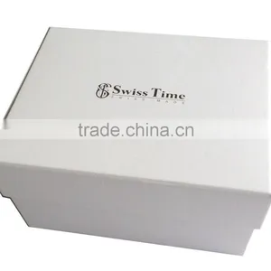White Color Glossing Lacquer Finishing Luxury Wooden Watch Box thumbnail-4