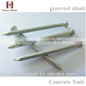 Galvanized Vertical Grooved Concrete Nail thumbnail-1