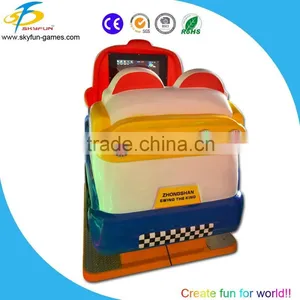 MP4 Kids Coin Operated Game Machine Italy Racing Kiddie Ride With Real LCD Game thumbnail-4