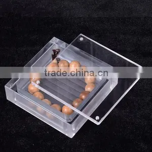 Frost Acrylic Jewellry Box Acrylic Display Jewelry Box thumbnail-1