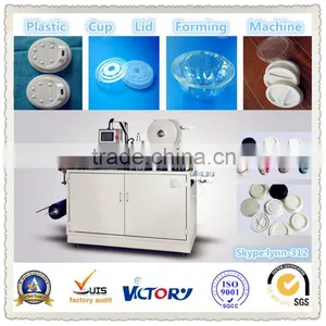 CE Standard Victory Machine, Automatic Plastic Cup Lid Thermoforming Machine thumbnail-1