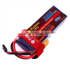 High Quality 11.1v 3300mah 30C Lipo Battery for RC FPV Quadcopter DJI thumbnail-2