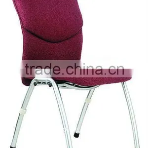 Durable Metal With Fabric Auditorium Chair Without Armrest AH-136 thumbnail-1