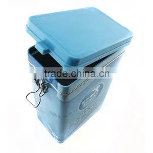 High-end Plain Metal Milk Tin Box With Lock thumbnail-1