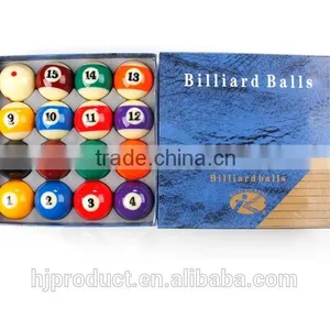 57.2mm High Quality Resin Blue Box 3A Pool Ball/ Factory Promotion thumbnail-2
