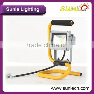 Waterproof Yellow 5000 Lumen 50w Rechargeable Led Flood Light With Handle thumbnail-3