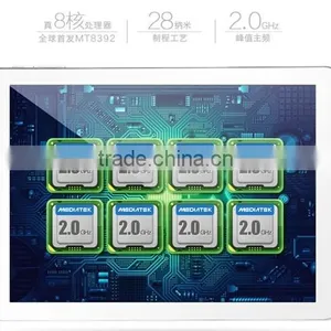 Wholesale Tablet pc 9.7 Inch Retina Screen Cube Talk9X 3G MTK8392 Octa Core Tablet Pc U65gt Dual 8.0mp Camera thumbnail-3
