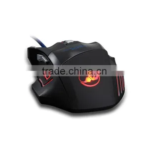 Zelotes 5500 DPI 7 Button LED Optical USB Wired Gaming Mouse for Pro Gamer thumbnail-3