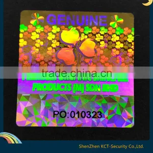 Anti-Counterfeit,Durable,Holographic Feature and PET, Material 3d Security Custom Hologram Stickers thumbnail-2