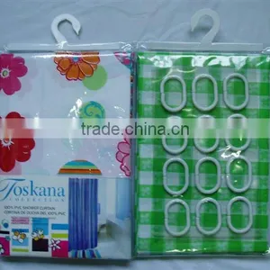 Beautiful Fancy Bright-colored Shower Curtain thumbnail-1