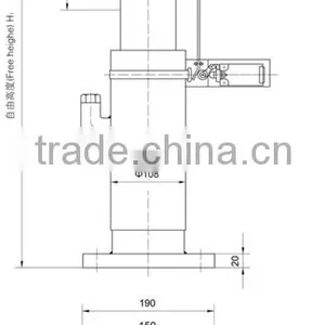 Elevator Oil Buffer YH11, YH13, YH14 thumbnail-3