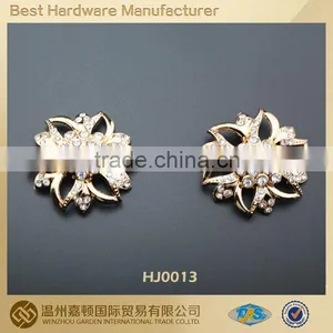 2016 Wenzhou Metal Shoe Accessories Rhinestone Shoe Buckle thumbnail-1