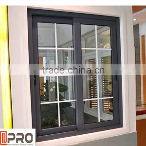 New Design Sliding Windows Tempered Glass Aluminum Window thumbnail-1
