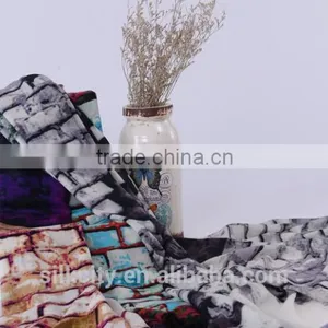 Fashion Hot Selling Custom Printed Cashmere Shawl thumbnail-2