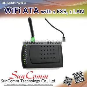 SC-2021-WAU Best Selling WiFi Voip ATA With 1FXS, 1WAN, 1USB, IEEE802.11n 150Mbps Wireless Built-in thumbnail-2