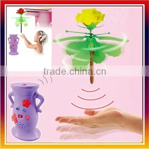 Newest Flying Toys ,RC Flying Toys Hand Sensor Doll Toy Roses Flower( Three Seconds to Start ) thumbnail-2