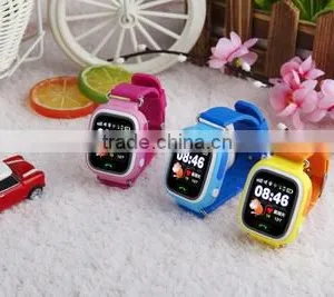 Colorful Touch Screen Wifi GPS Kids Smart Watch Q90 Kids Smart GPS Watch Phone for Kids New Gift thumbnail-5