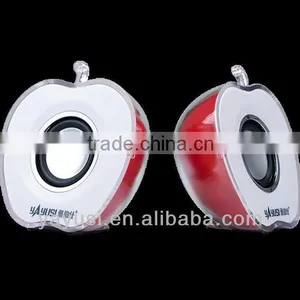 Lovely Apple Model Mini Speaker With Color Flash thumbnail-4