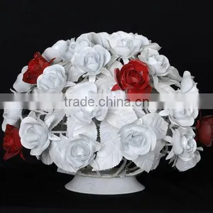 Modern Rose Flower Ball Table Lamp thumbnail-1
