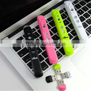 Custom Onewell Wireless USB PowerPoint Presenter Remote Control Laser RF Pointer Pen China Factory thumbnail-1