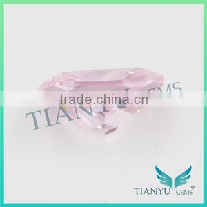 Wholesale Gems Synthetic Heat CZ Stone L-Pink Cushion Cut Loose Cubic Zirconia Price thumbnail-3