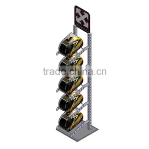 Protective Safety Cycling Helmet Display Stand thumbnail-4