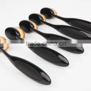Oval Make Up Brush Set 5pcs thumbnail-2