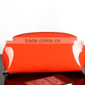 2015 New Multi-function Bling Patent Leather Hand Bag, Cosmetic Bag, Stationery Bag thumbnail-5