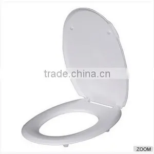 Soft Close pp Toilet Seat/ White Plastic Toilet Seat Cover With Soft Closet Made in China thumbnail-1