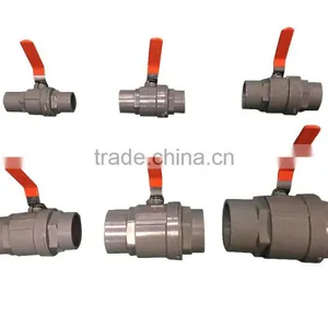 Pvc Two Piece Ball Valve for Swimming Pool U PVC thumbnail-2